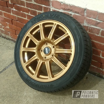 Tomic Gold Ii And Clear Vision On This Custom Wheel