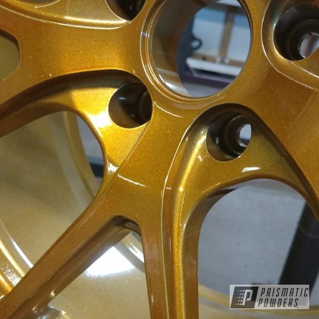 Transparent Gold And Heavy Silver Over A Custom Rim