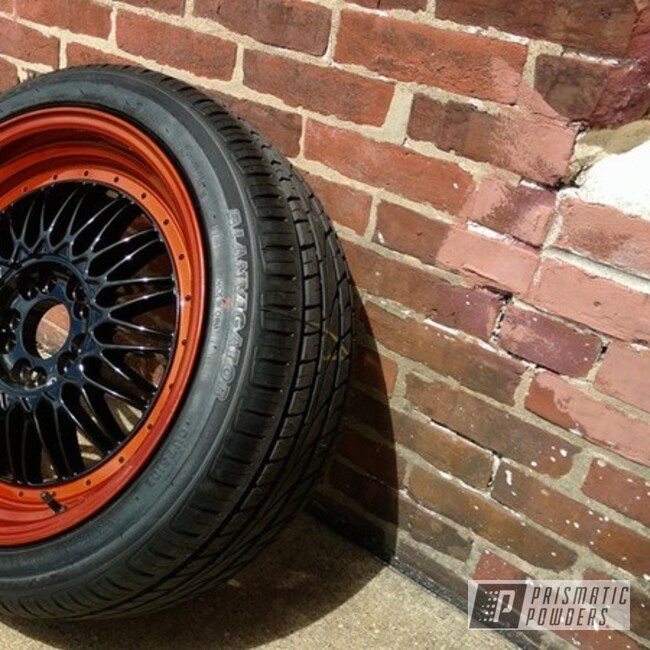 Two-tone Wheel Coated In Illusion Rootbeer And Ink Black