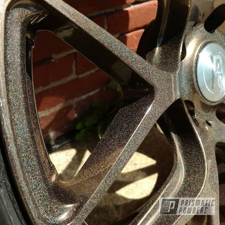 Powder Coating: Wheels,Automotive,Custom Wheels,Clear Lights PPB-4864,Bronze Chrome PMB-4124
