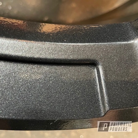 Powder Coating: Black Silver PMB-4249,Rims,18" Aluminum Rims,Wheels