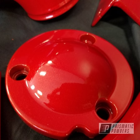 Powder Coating: Motorcycles,Clear Vision PPS-2974,Custom Motorcycle Parts,Motorcycle Parts,Illusion Red PMS-4515