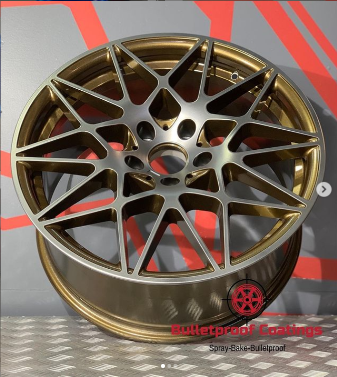 Custom Two Tone Wheels Finished with Bronze Chrome and Evo Grey ...