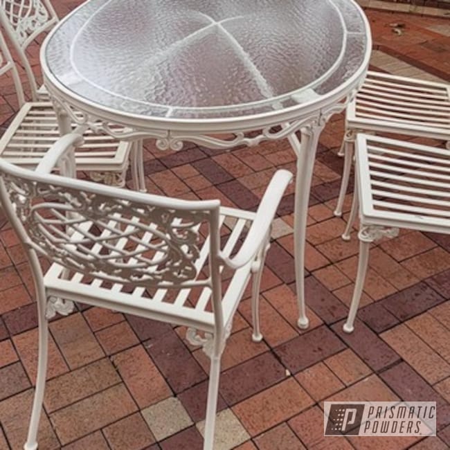 Powder Coated Patio Set In Psb-4766