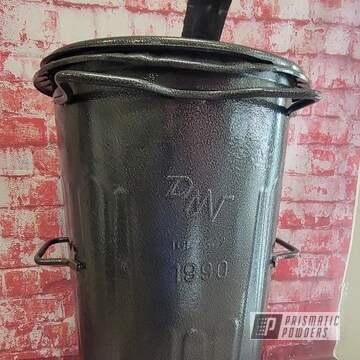 Powder Coated Garbage Can In Pps-2974 And Pvs-3014