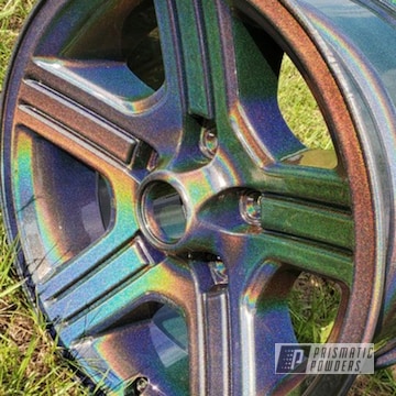 Powder Coated Wheel In Pmb-10367