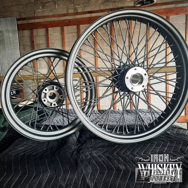 Powder Coated Wheels In Pmb-5531 And Pps-4005