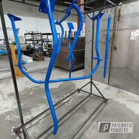 Powder Coating: Tubing,Roll Cage,Clear Vision Top Coat,Clear Vision PPS-2974,Illusion Blueberry PMB-6908