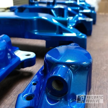 Powder Coating: Clear Vision PPS-2974,Brembo,Brake Calipers,Illusion Blueberry PMB-6908,Brembo Brake Calipers
