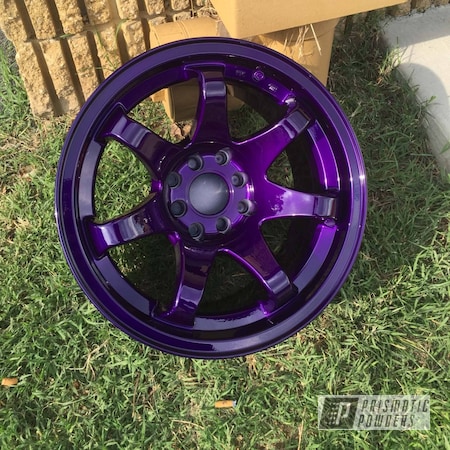 Powder Coating: Two Stage Application,Clear Vision PPS-2974,Illusion Purple PSB-4629,Wheels