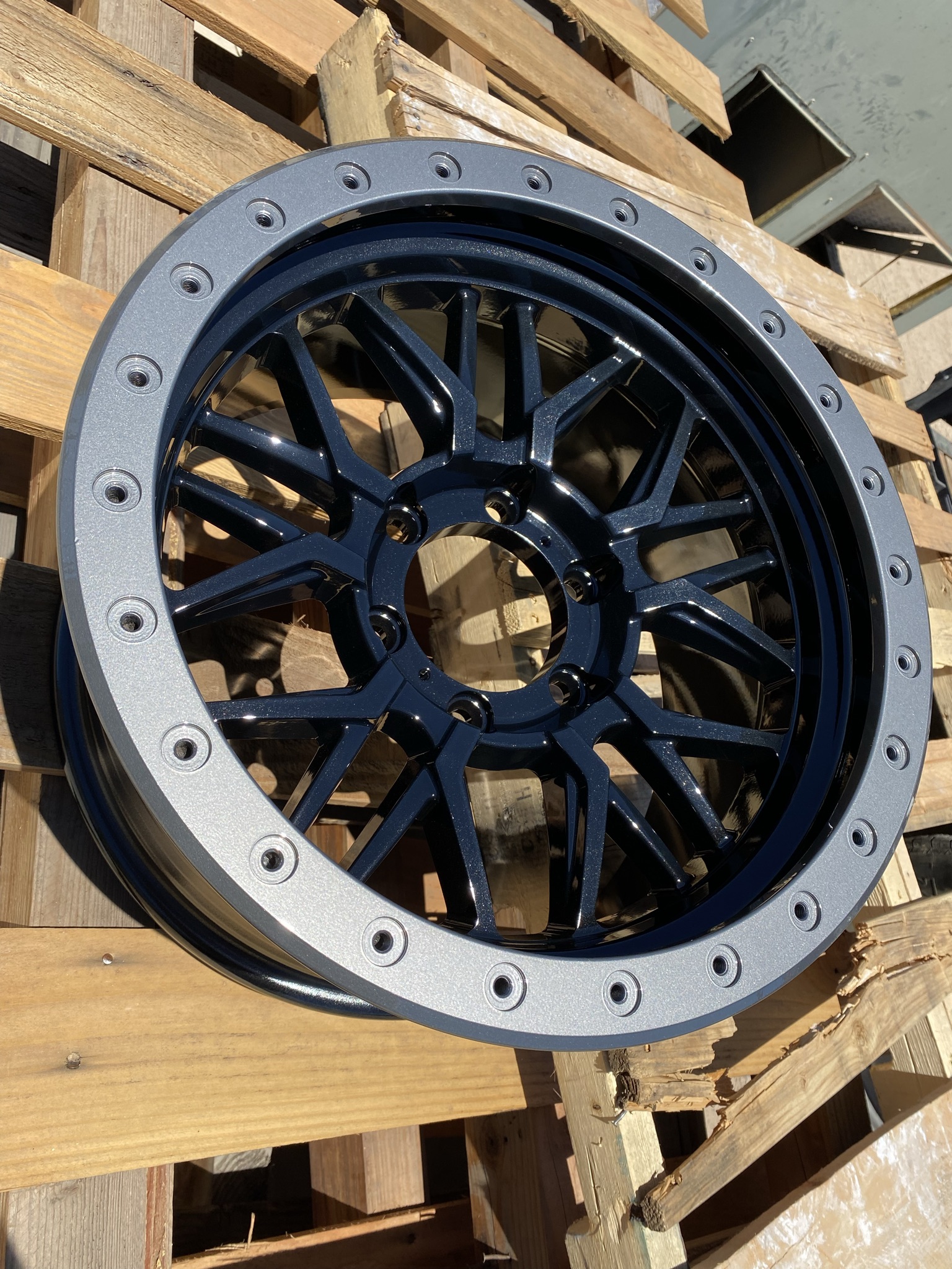 Two Tone Wheels Featuring Alien Silver, Gloss Black and Polar Sparkle ...