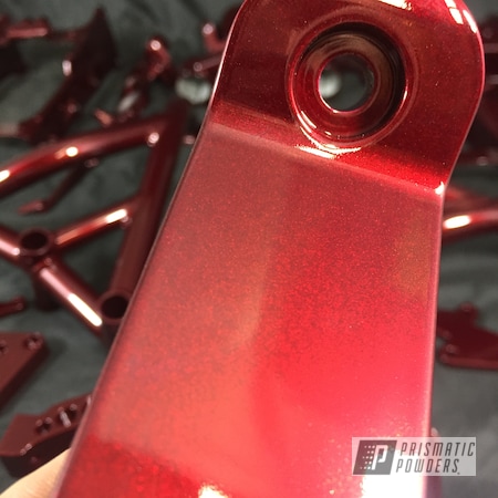 Powder Coating: Illusion Cherry PMB-6905,Clear Vision PPS-2974