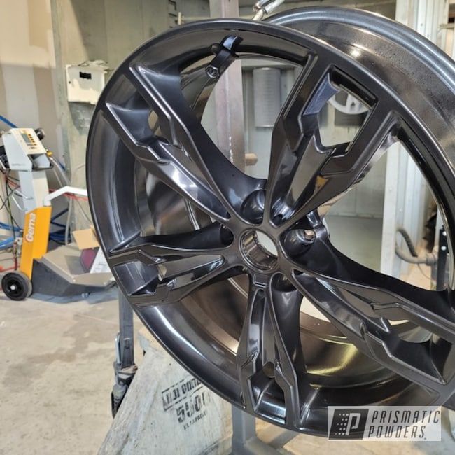 Powder Coated Bmw Wheels In Ums-10671 And Ppb-6677