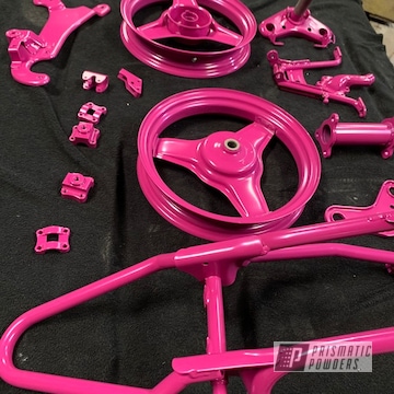 Powder Coated Pw50 Parts In Pmb-4161