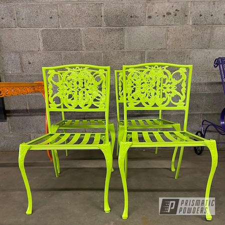 Powder Coating: Outdoor Patio Furniture,Chairs,Outdoor Chairs,New Tucker Orange PMB-4209,Outdoor Furniture,Furniture,Chartreuse Sherbert PSS-7068