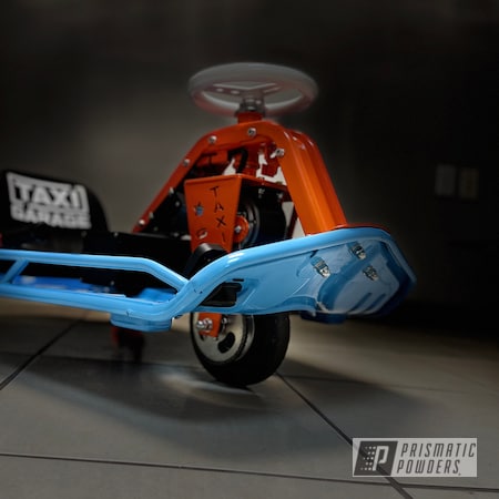 Powder Coating: Crazy Cart,Drift Cart,Drift,Drift Kart,Go Cart,M&M ORANGE PSS-5678,Taxi Garage,Taxi Garage Crazy Cart,Powder Blue PSS-4009
