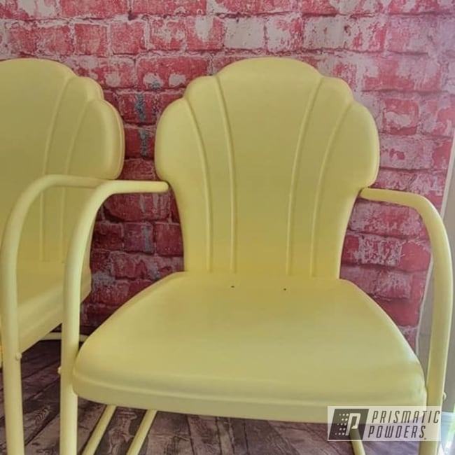 Powder Coated Patio Chairs In Psb-2949