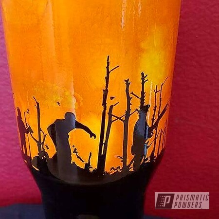 Powder Coating: Firefighter Theme,RAL 2009 Traffic Orange,Clear Vision PPS-2974,Ink Black PSS-0106,Personalized,RAL 1018 Zinc Yellow,Custom Cup