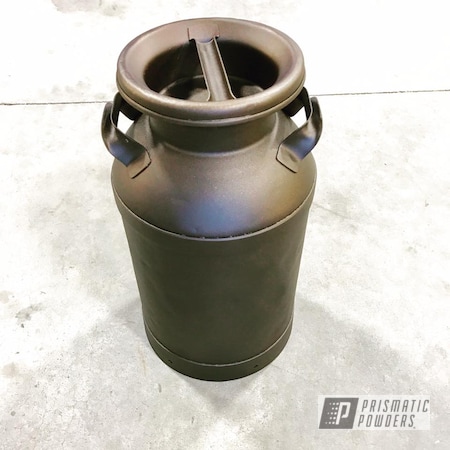 Powder Coating: Milk Cans,Oil Rubbed Bronze PCB-1102,Miscellaneous