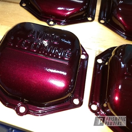 Powder Coating: Clear Vision PPS-2974,Illusion Malbec PMB-6906,Two Coat Application