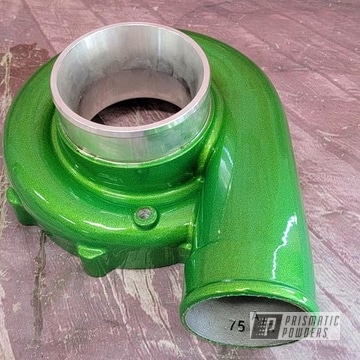 Powder Coated Turbo Housing In Pmb-6918 And Pps-2974