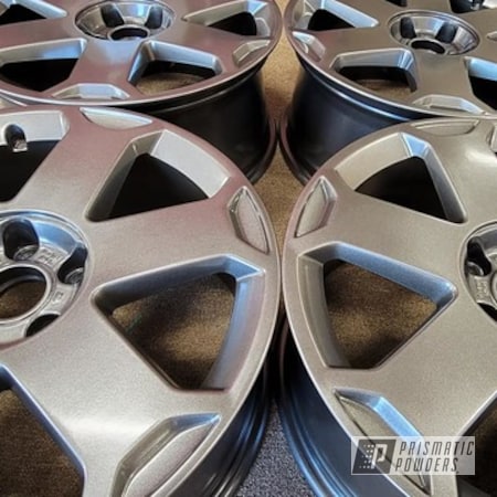 Powder Coating: Aluminum Wheels,20" Wheels,Rims,20" Aluminum Rims,Gateway Grey PMB-7073,Automotive Rims,Aluminum Rims,Wheels