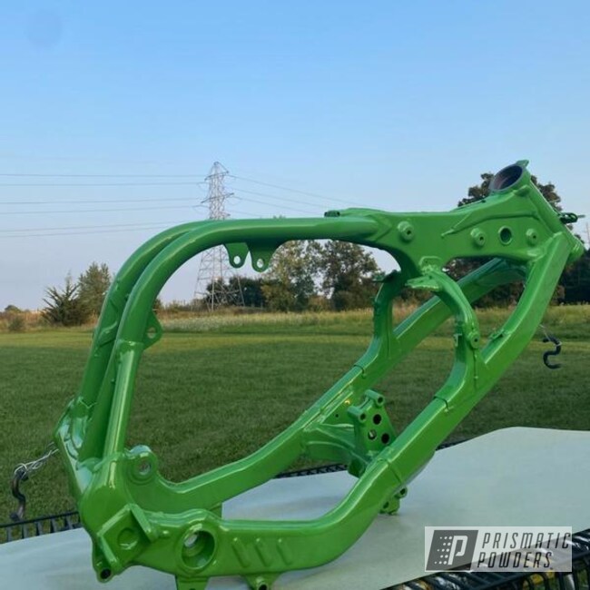Powder Coated Dirt Bike Frame In Pps-2974 And Pss-10664