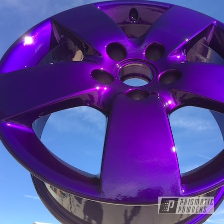 Powder Coating: Rims,Purple,Applied Plastic Coatings,Clear Vision PPS-2974,Illusion Purple PSB-4629,Wheels