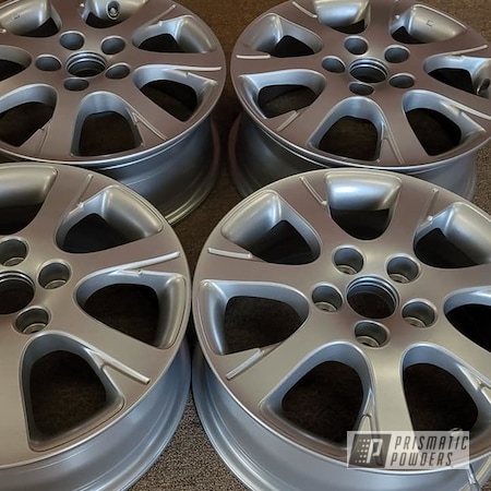 Powder Coating: Wheels,Heavy Silver PMS-0517,Rims,16" Aluminum Rims,Aluminum Rims,16" Wheels,Car Wheels,Automotive Wheels,Aluminum Wheels