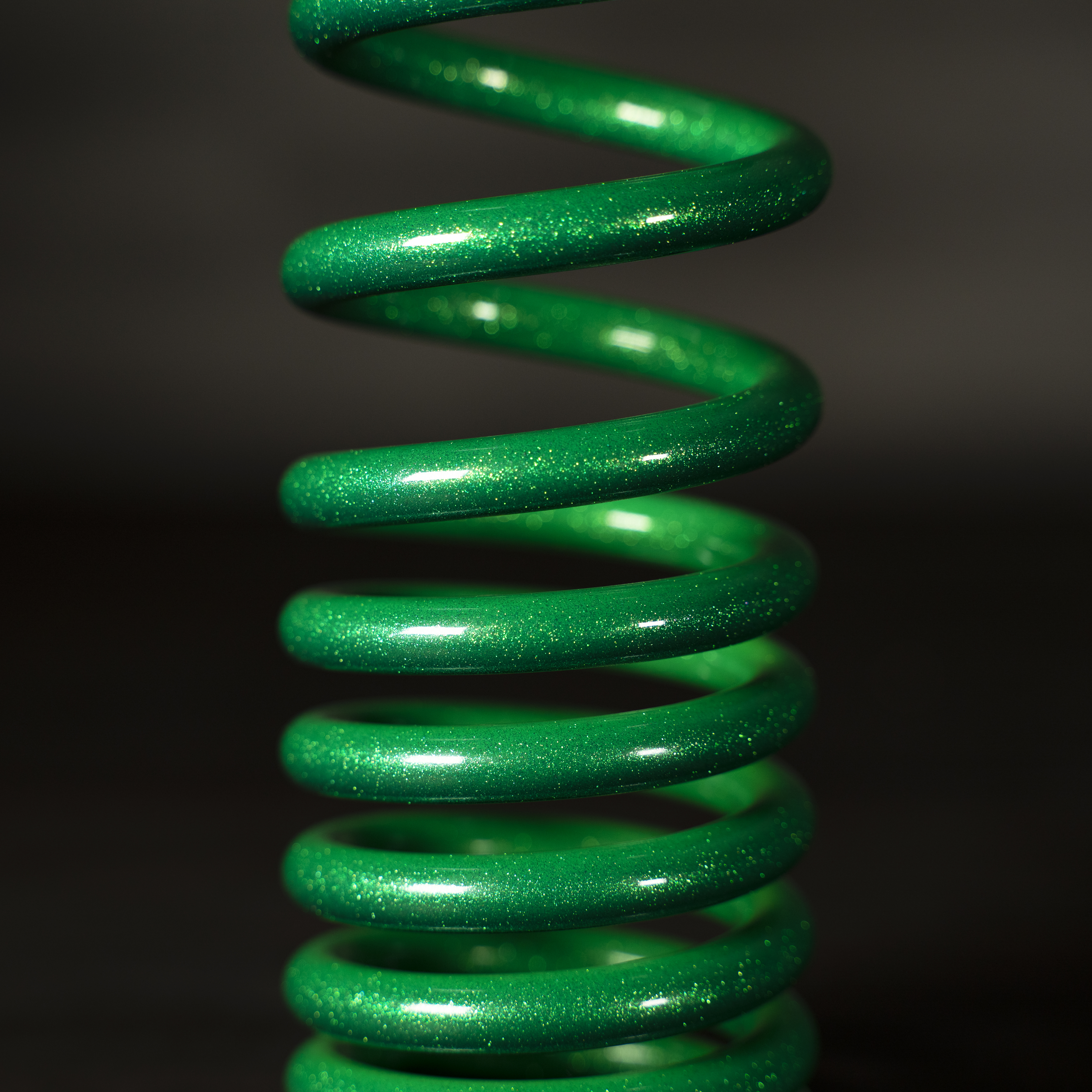 Wheel and Coil Spring in Prismatic Plankton and Chartreuse Sherbert ...