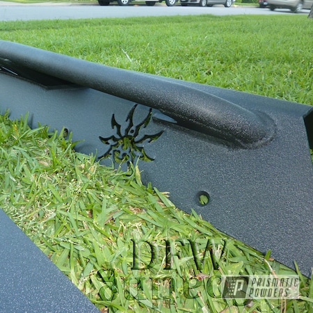 Powder Coating: Textured,Jeep Rock Sliders,Desert Nite Black PWS-2859,Textured Finish,Automotive