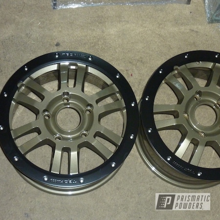 Powder Coating: Wheels,Automotive,Autumn Bronze PMB-1617,Toyota Wheels
