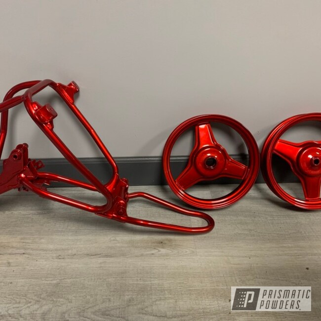 Powder Coated Dirt Bike Parts In Hss-2345 And Ups-1506