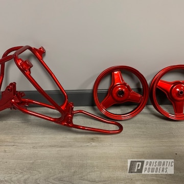 Powder Coated Dirt Bike Parts In Hss-2345 And Ups-1506