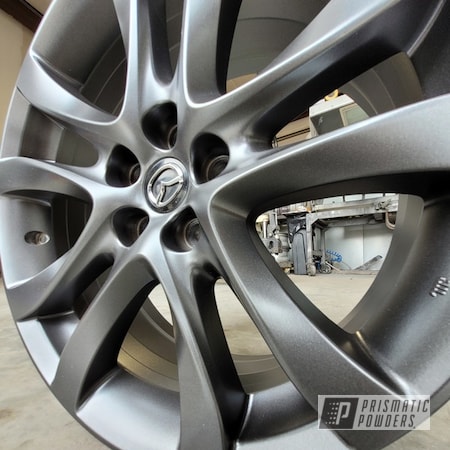 Powder Coating: Graphite Charcoal PMB-5458,Rims,17" Aluminum Rims,Alloy Wheels,Mazda,Custom Wheels,Wheels