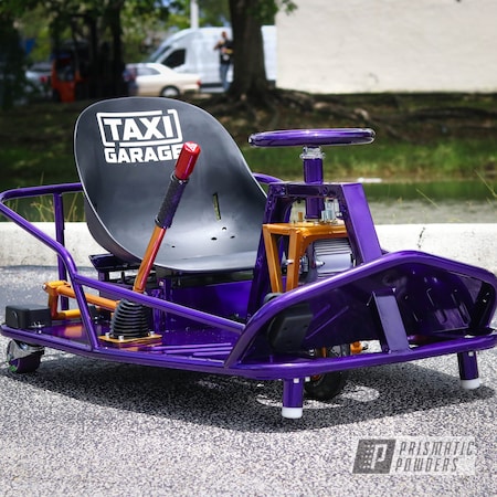 Powder Coating: Crazy Cart,Candy Purple PPS-4442,Drift Cart,Cart,Candy Gold PPB-2331,Go Cart,Taxi Garage,Taxi Garage Crazy Cart
