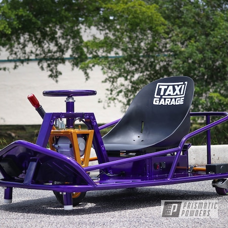 Powder Coating: Drift Cart,Taxi Garage Crazy Cart,Taxi Garage,Candy Gold PPB-2331,Crazy Cart,Cart,Go Cart,Candy Purple PPS-4442