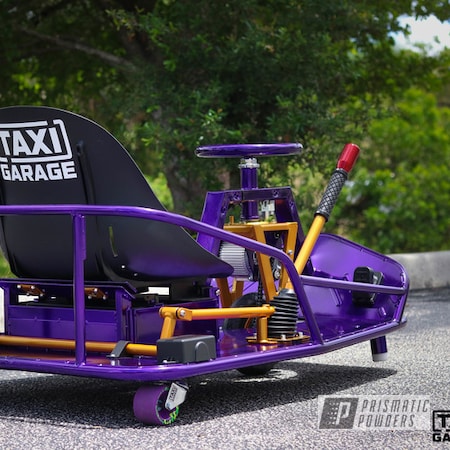 Powder Coating: Drift Cart,Taxi Garage Crazy Cart,Taxi Garage,Candy Gold PPB-2331,Crazy Cart,Cart,Go Cart,Candy Purple PPS-4442