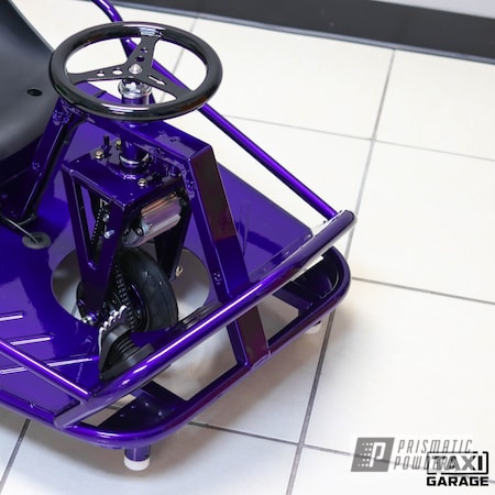 Powder Coating: Crazy Cart,Drift Cart,Cart,Go Cart,Clear Vision PPS-2974,Illusion Purple PSB-4629,Taxi Garage,Taxi Garage Crazy Cart