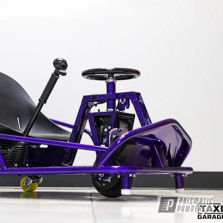 Powder Coating: Crazy Cart,Drift Cart,Cart,Go Cart,Clear Vision PPS-2974,Illusion Purple PSB-4629,Taxi Garage,Taxi Garage Crazy Cart