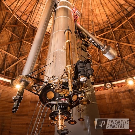 Powder Coating: Telescope,Miscellaneous,Restoration,Satin Silver PMS-1438