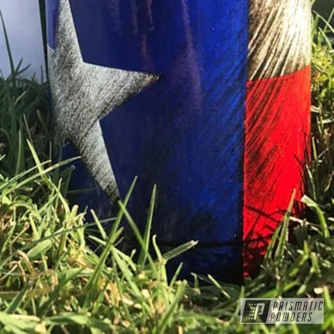 Multi-layered Powder Coating On This Koozie Can Holder