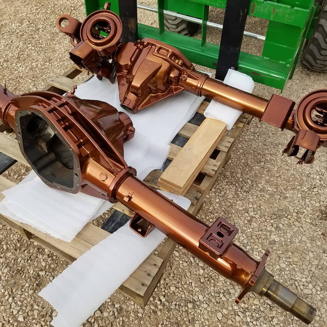Custom Axles coated in Transparent Copper over Super Chrome | Gallery ...