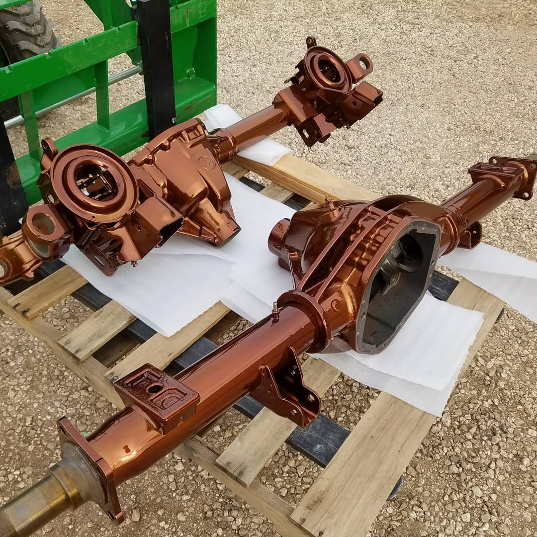 Custom Axles coated in Transparent Copper over Super Chrome | Gallery ...