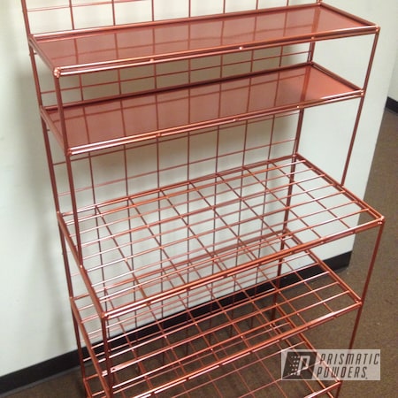 Powder Coating: Rack,Clear Vision PPS-2974,Two Stage Application,Bakers Rack,Custom 2 Coats,Shelf,ILLUSION ROSE GOLD - DISCONTINUED PMB-10047,Miscellaneous