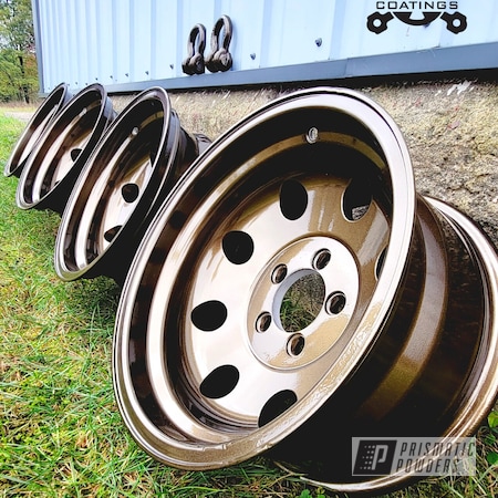 Powder Coating: Aluminum Wheels,Rims,Bronze Chrome PMB-4124,Clear Vision PPS-2974,Wheels