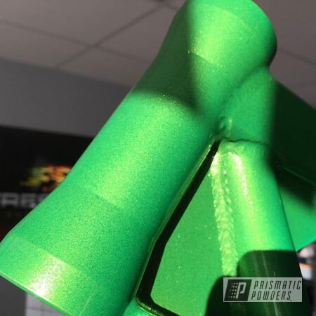 Powder Coating: Illusion Lime Time PMB-6918,Clear Vision PPS-2974,Two Stage Application