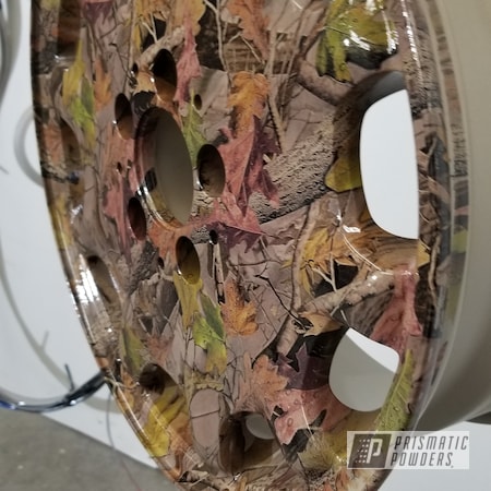 Powder Coating: Clear Vision PPS-2974,Rims,Magnum Beige PSB-4953,Hydrographics over Powder