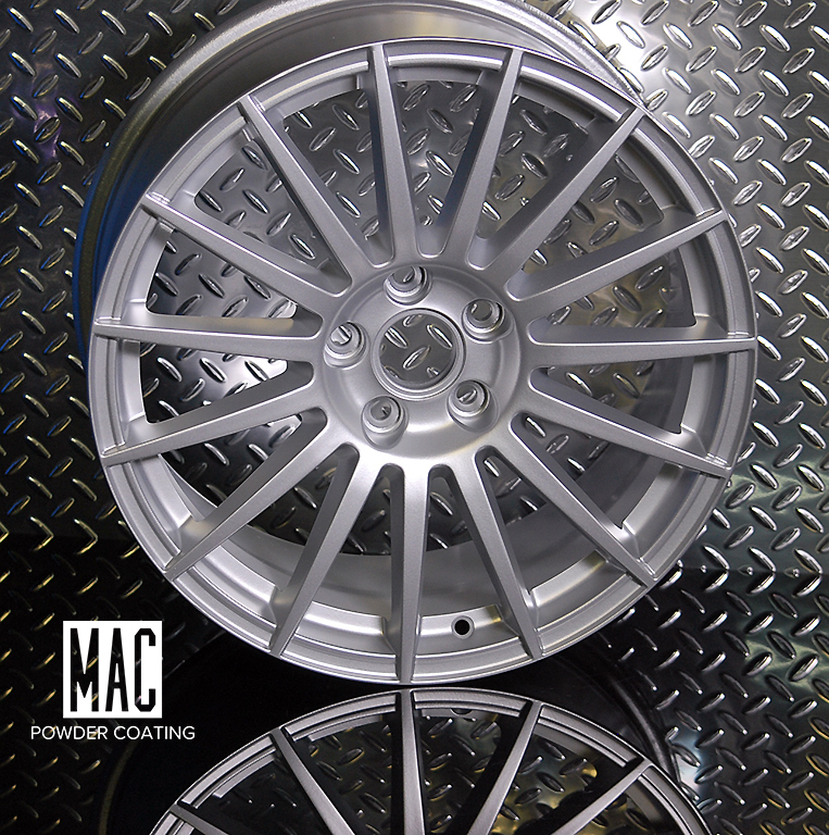 Porsche Silver on a set of Audi Rims | Gallery Project | Prismatic Powders