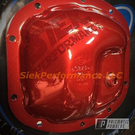 Powder Coating: Differential Cover,Jeep,Clear Vision PPS-2974,Automotive,Solid Tone,Clear Coat Used